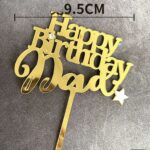 Cake topper Happy Birthday Dad /Or