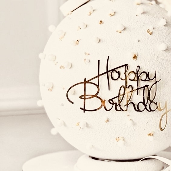 img_4175 Cake topper Happy Birthday – Image 1