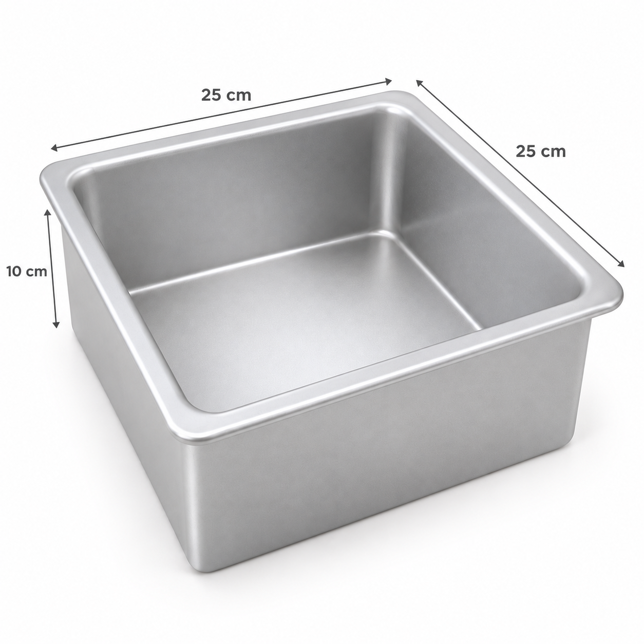 2e1a50ee-cd43-4ce3-916c-bcf8e042aad5-2 Moule à layer cake hauteur 10cm forme carré 25cm – Image 1