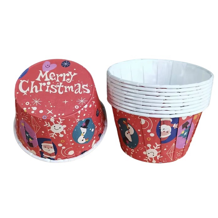 9f4ba2cd-c43a-4680-b117-39892f417dcd-png Lot de 50 mini caissettes rigides à muffins Thème Noel – Image 1