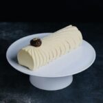 Moule silicone à bûche + tapis style Comet 25x8x8cm