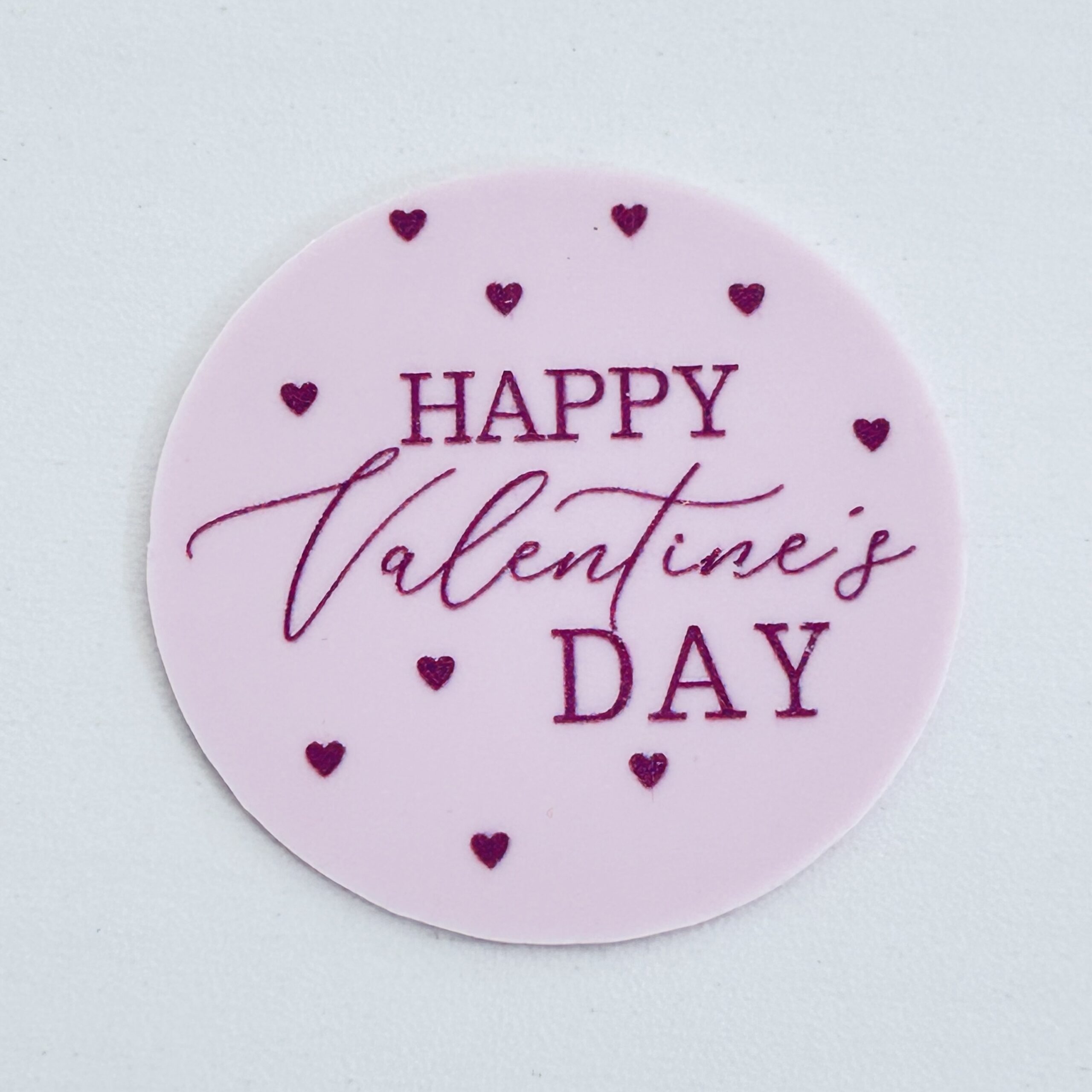img_8916 Lot de 5 cake charms Happy Valentine’s Day Rose – Image 1
