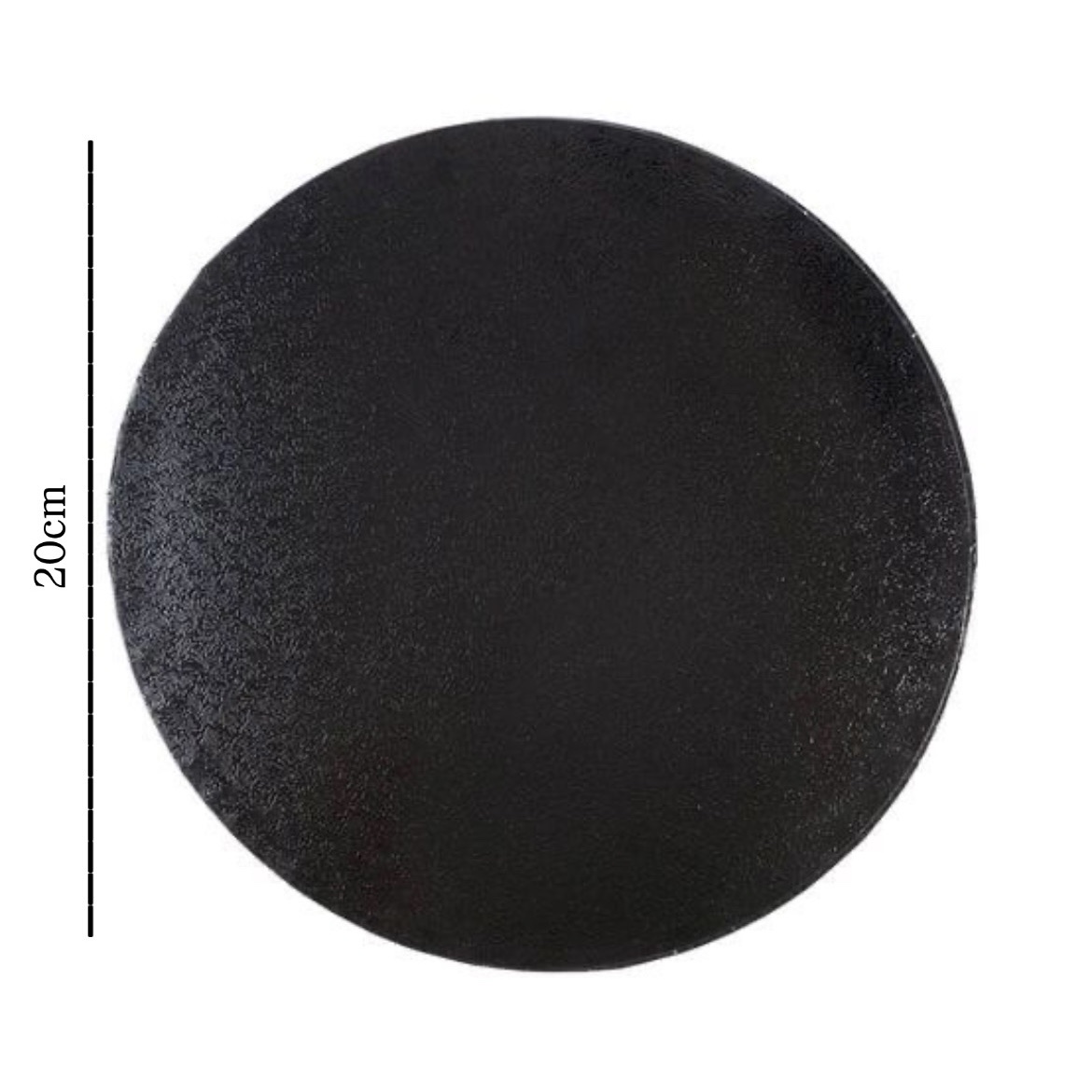 7d179204-670d-48ef-a6ba-531b650c807d Cake drum diamètre 20cm épaisseur 1.2cm Couleur Noire – Image 1