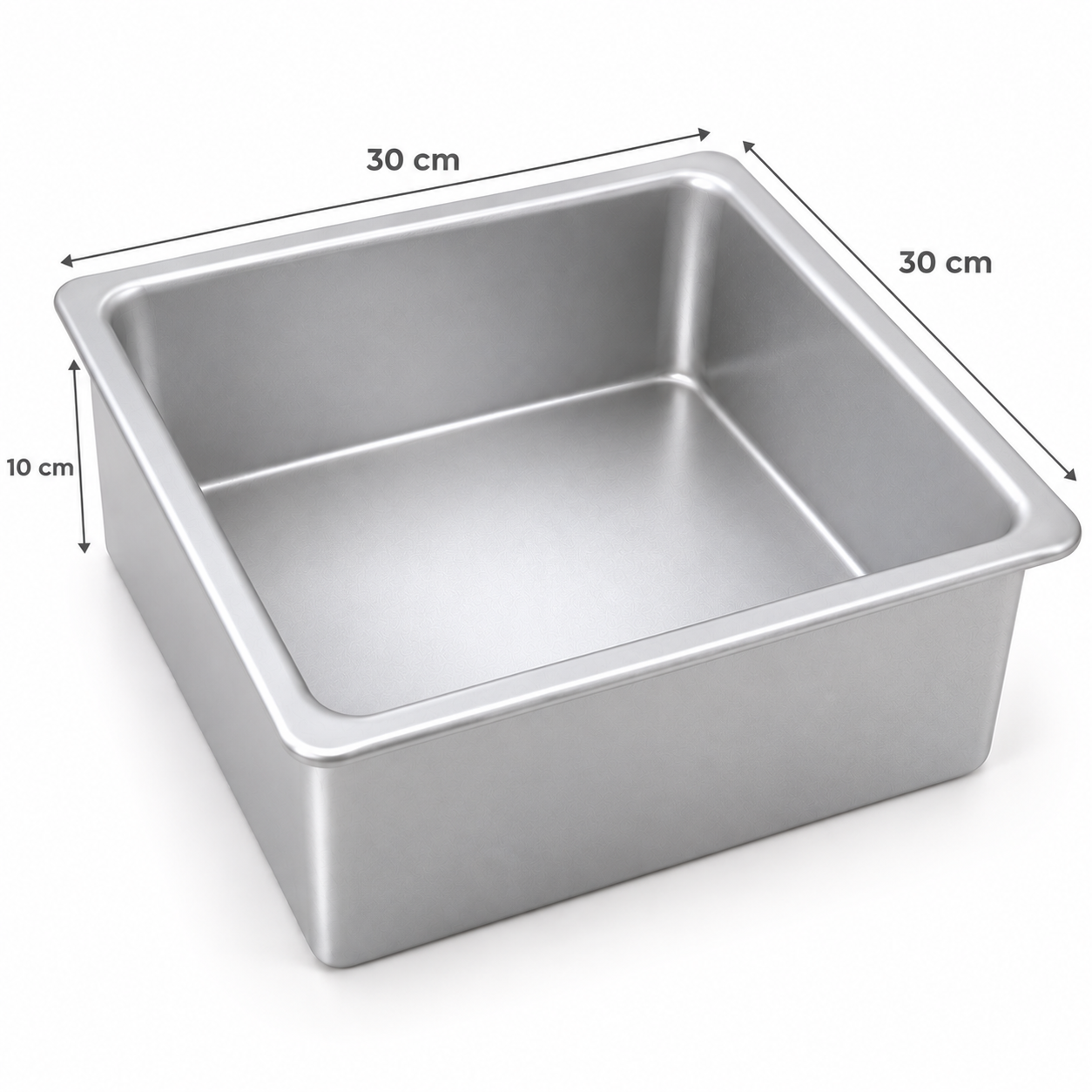 3cdc0c6a-0c2f-4dbd-b457-9f529d8b4347-2 Moule à layer cake hauteur 10cm forme carré 30cm – Image 1